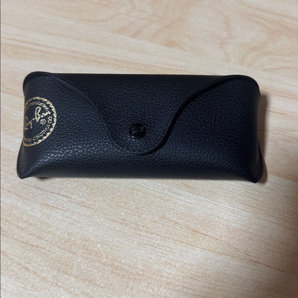 Ray-Ban - Black Leather Eyewear (Glasses / Sunglasses) Case